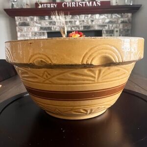 Vintage Roseville Pottery Extra Large 14" Bowl Robinson Ransbottom~Rare